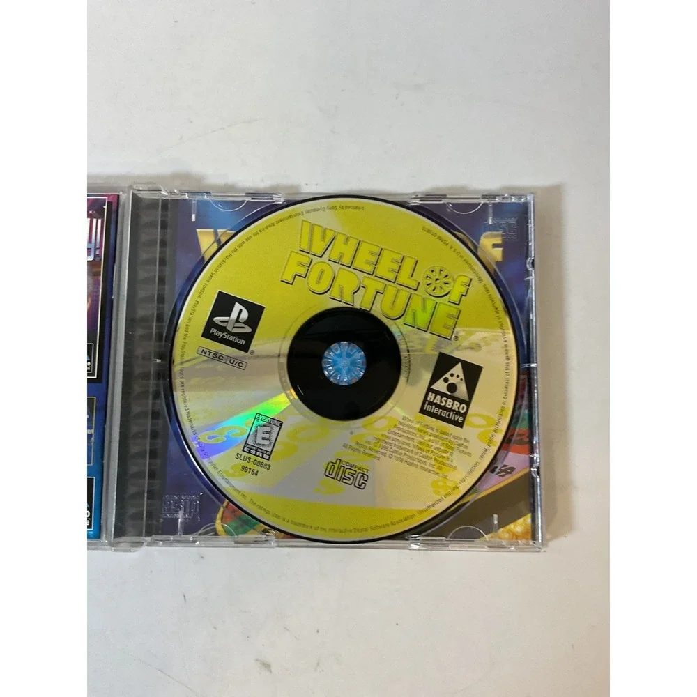 Wheel of Fortune (Sony PlayStation 1, 1998) Complete In Box. -- CIB